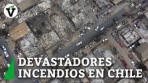 Chile vive la ola de incendios más letal de su historia