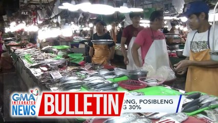 DA: Presyo ng galunggong, posibleng bumaba nang hanggang 30% | GMA Integrated News Bulletin