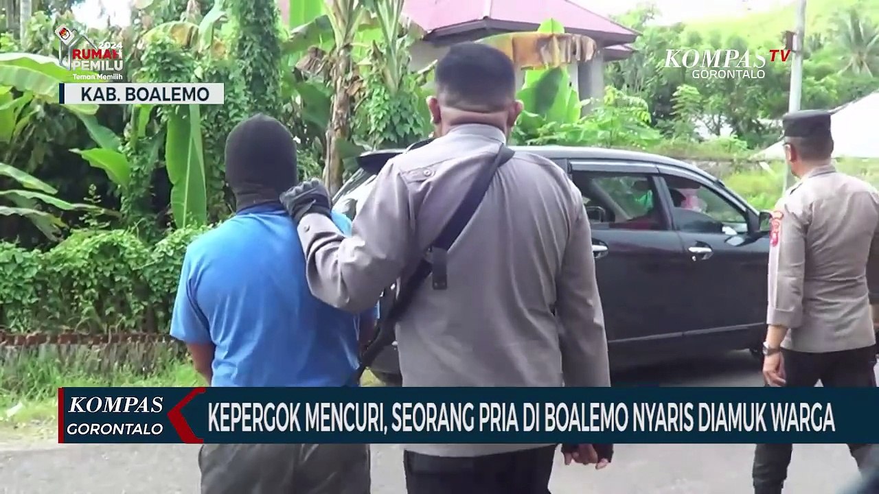 Kepergok Mencuri, Seorang Pria Bertopeng di Boa...
