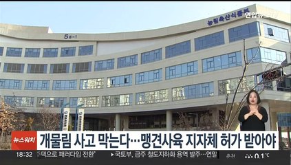 개물림 사고 막는다…맹견사육 지자체 허가 받아야