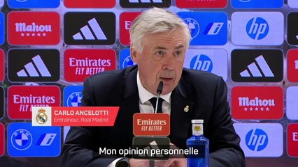 Ancelotti satisfait de la qualité de jeu et confiant pour la suite