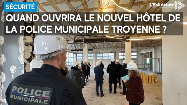 Le nouvel hôtel de la police municipale de Troyes livré fin juin 2024 ?