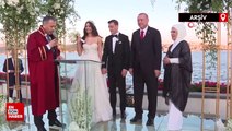 Cumhurbaşkanı Erdoğan Mesut Özil’in nikah şahidi oldu