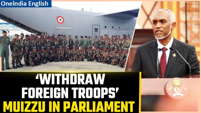 Maldives President Muizzu Recalls 'Sovereignty' Pledge, Pledges to Remove Indian Troops | Oneindia