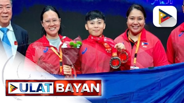 Rosegie Ramos, wagi ng bronze medal sa 2024 Asian Weightlifting Championships