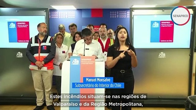 Incêndios florestais no Chile fazem pelo menos 112 mortos e 200 desaparecidos