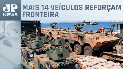 Exército finaliza envio de blindados a Roraima