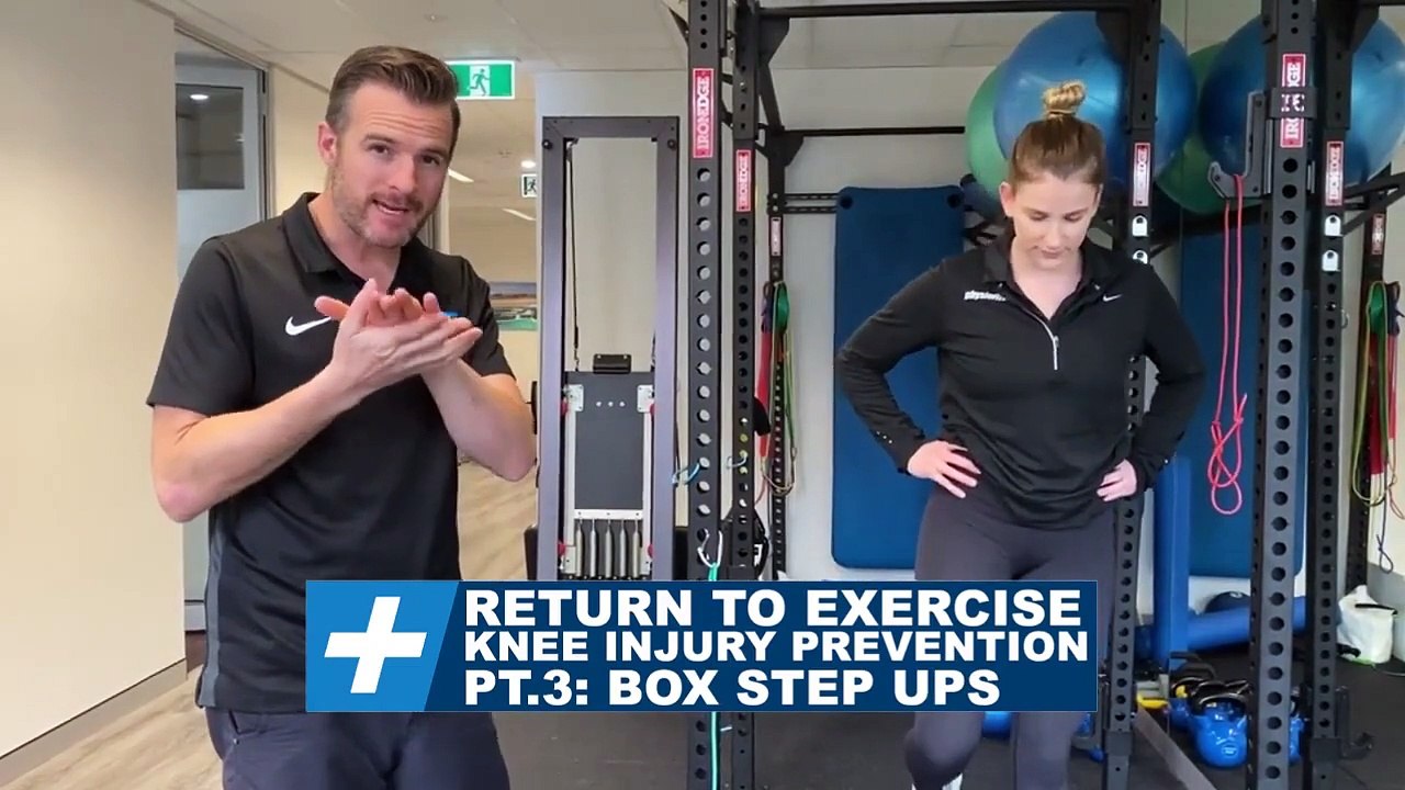 Knee pain and injury prevention returning to exercise Pt.3 - Step Ups _ Tim Keeley _ Physio REHAB