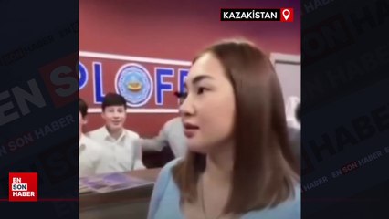 Kazakistan’da kocasına doğum gününde ikinci eş hediye etti