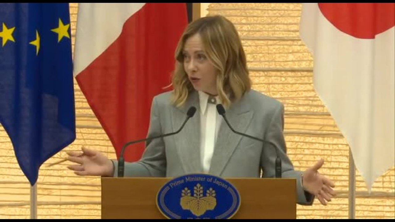 Italia-Giappone, Meloni: grande contributo Italia a Expo Osaka 2025