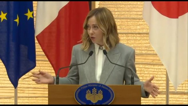 Italia-Giappone, Meloni: grande contributo Italia a Expo Osaka 2025