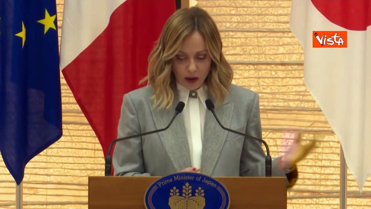 Meloni: "Continueremo l'ottimo lavoro della presidenza giapponese del G7"