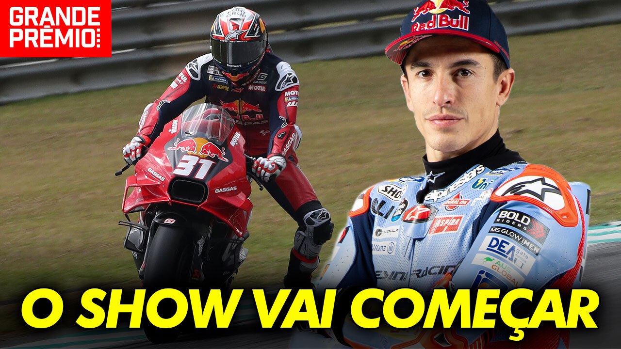 MOTOGP inicia TESTES para 2024 com olhares em MÁRQUEZ e ACOSTA