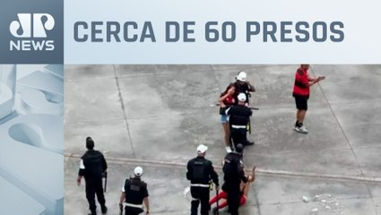 Vascaínos e flamenguistas são presos após brigas no RJ