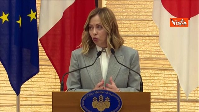 Meloni a Kishida: Invieremo portaerei Cavour e F35 per esercitazioni indopacifico