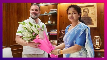 Hemant Soren এর স্ত্রীর সঙ্গে সাক্ষাৎ রাহুল গান্ধীর
