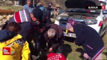 Burdur'da 5 metrelik sondaj kuyusuna düşen minik kız için nefes kesen kurtarma