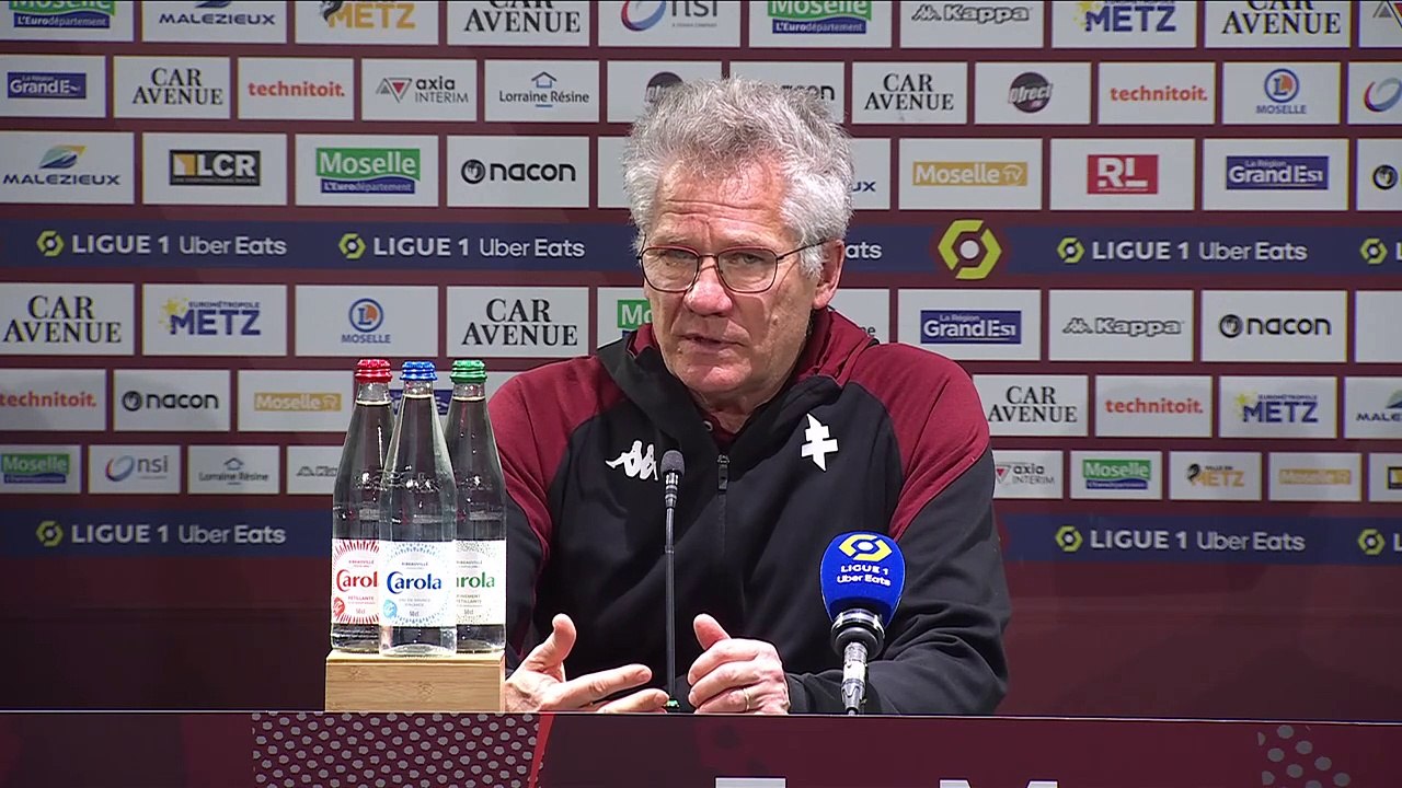 Metz - Lorient, la réaction de Laszlo Bölöni