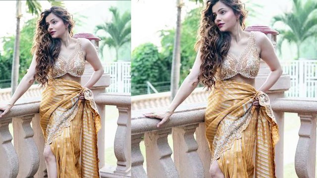 New Mom Rubina Dilaik Flaunts Her Postpartum Curves In Sizzling Photoshoot