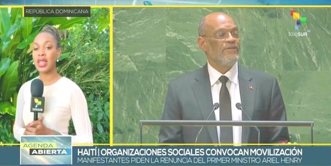 Haití convoca a movilización por la renuncia del Primer Ministro