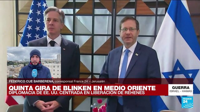 Informe desde Jerusalén: Antony Blinken visita Medio Oriente en plena de negociación de tregua