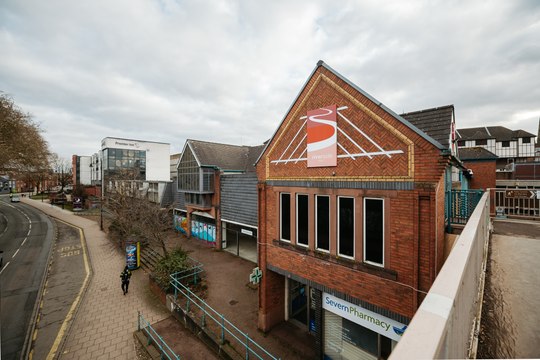 Riverside Shopping Centre in Shrewsbury has now closed for redevelopment