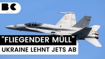 Ukraine lehnte Lieferung australischer Kampfjets ab