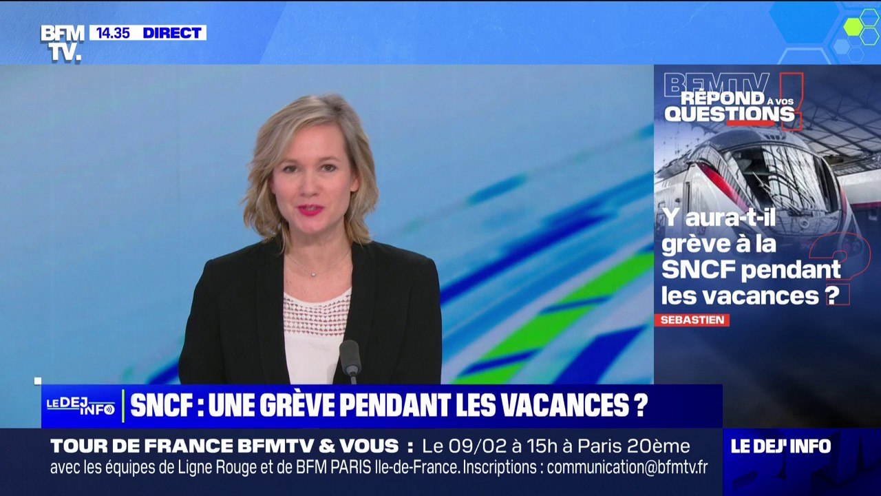 Y aura-t-il grève à la SNCF pendant les vacances ? BFMTV répond à vos questions