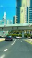 Dubai Main Sheikh Zayed Road Morning Time