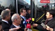 İBB Başkanı Ekrem İmamoğlu Yeni Otobüslerin Tanıtımında Konuştu