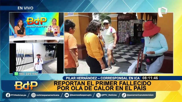 Primer fallecido por ola de calor en Ica: ¿cuáles fueron sus síntomas?