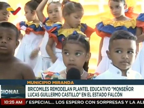 Remodelan plantel educativo “Monseñor Lucas Guillermo” en Falcón y dotan a 240 alumnos de uniformes