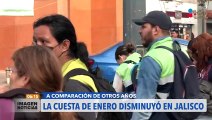 La cuesta de enero disminuyó en  Jalisco