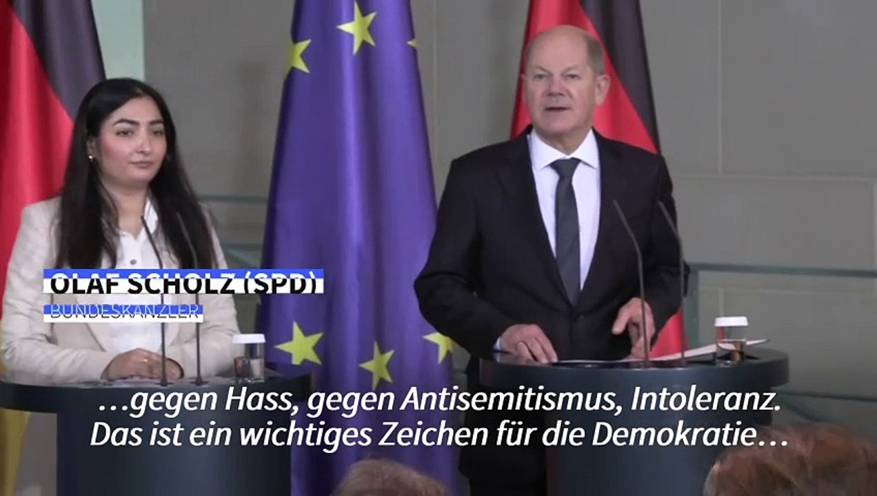 Scholz: Wir lassen nicht zu, dass der Rechtsextremismus uns spaltet