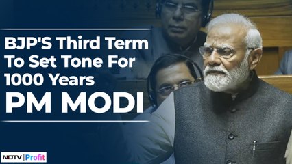 BJP's Third Term To Set Tone for 1000 Years: PM Modi | NDTV Profit