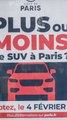 SUV : êtes-vous concernés par la hausse des tarifs de stationnement à Paris ?