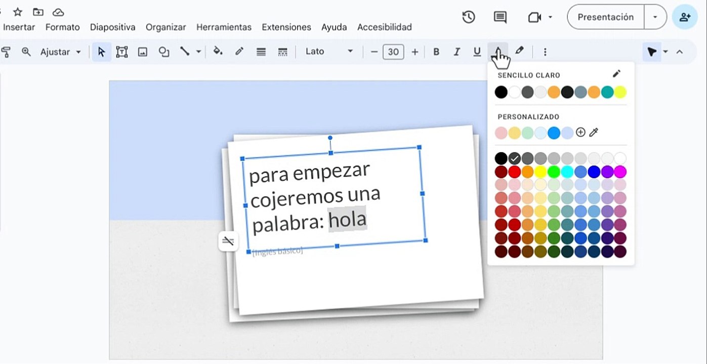 tutorial presentaciones
