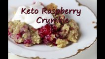 KETO DESSERT： Keto Raspberry Crumble [gvtkghOFKlw]