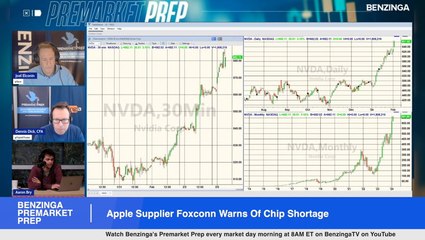 As Apple Supplier Foxconn Warns Of Chip Shortage, Can Nvidia Continue To Rally?