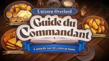Unicorn Overlord - Les bons conseils de Josef sur les interactions
