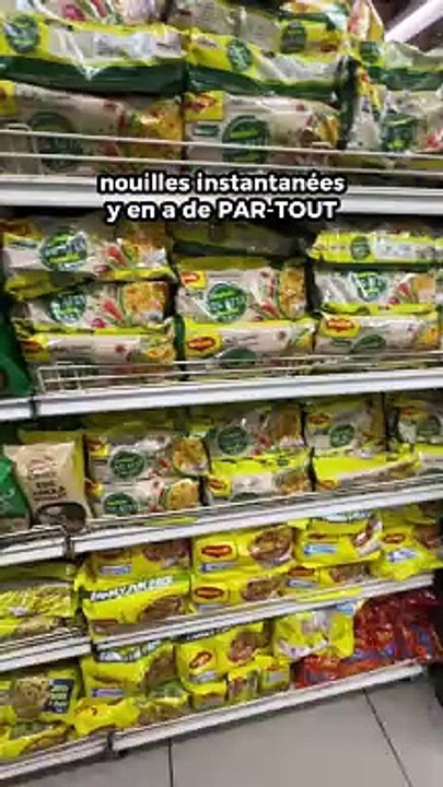 Un supermarché en Inde ! 
