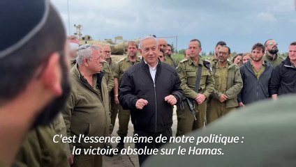 Gaza: "Une victoire totale" porterait "un coup fatal" au Hamas, dit Netanyahu