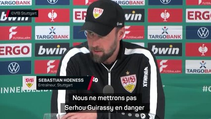 Stuttgart - Sebastian Hoeness : "On ne prendra aucun risque avec Guirassy"