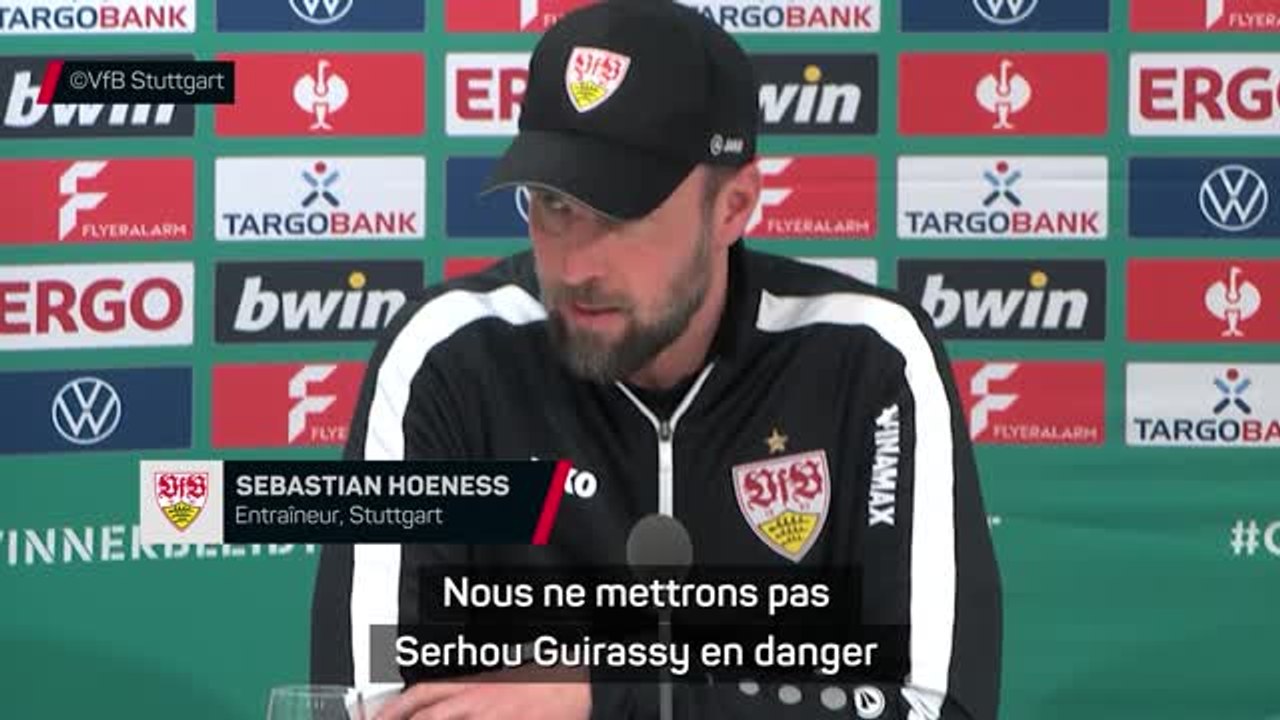 Stuttgart - Sebastian Hoeness : "On ne prendra aucun risque avec Guirassy"