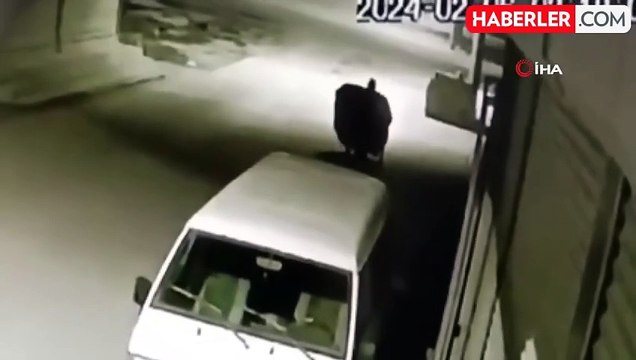 İnşaat malzemeleri ve güvenlik kamerası çalındı