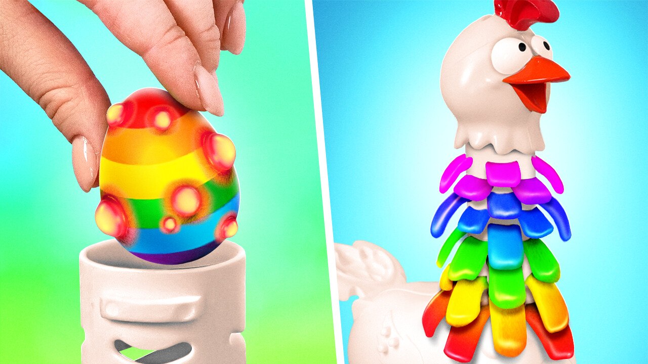 Rainbow-necked Сhicken? *Easter Gadgets and Hacks*