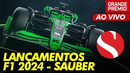 AO VIVO! SAUBER APRESENTA C44, CARRO PARA A F1 2024 | React