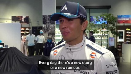 Download Video: Alex Albon responds to Red Bull rumours