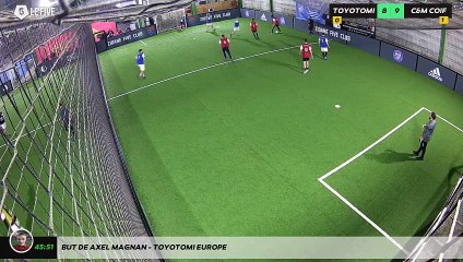 But de Axel Magnan - TOYOTOMI EUROPE