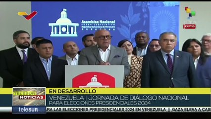Venezuela instala jornada de diálogo para las elecciones presidenciales 2024